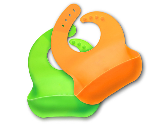 Silicone baby bib