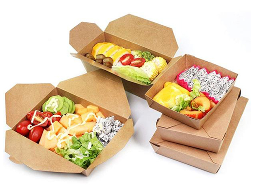 Kraft paper lunch box